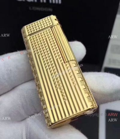 Imitation Dunhill Lighter - Yellow Gold Lighter For Sale